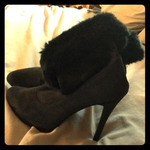 Black boots